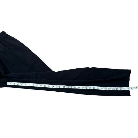 Vintage Nike‎ Lightweight Pants Men's Sz XL Black Track Zip Pockets Y2K Unlined - Picture 8 of 10